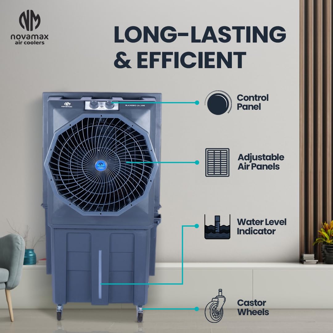 Novamax Rambo Junior 100L Air Cooler