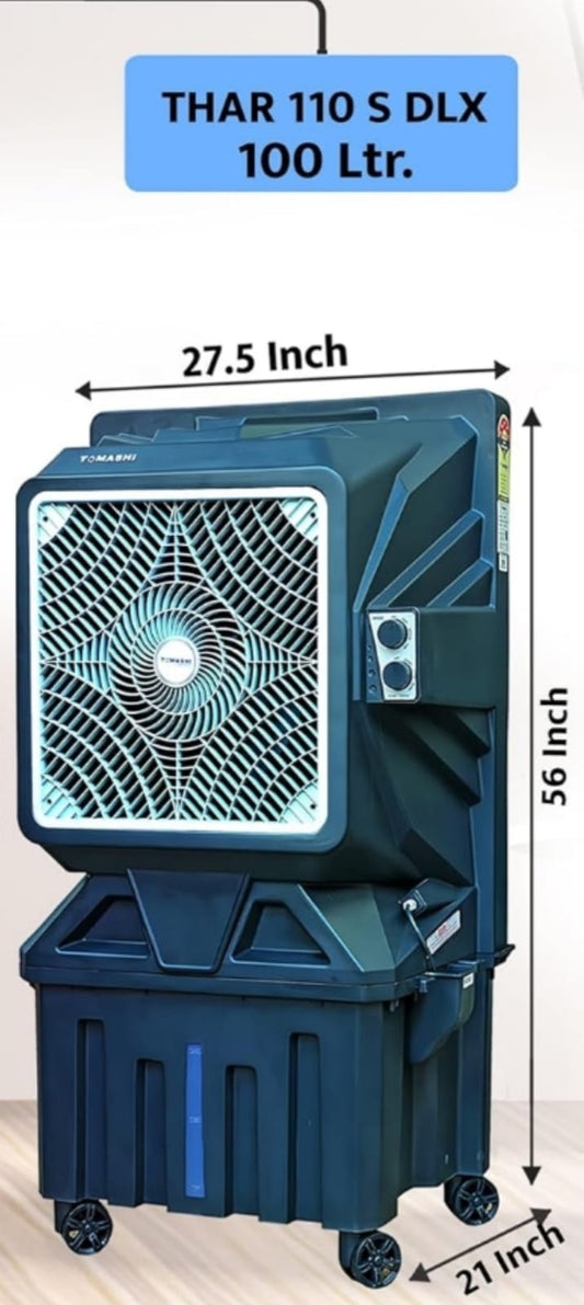 Tomashi Thar 110 S DLX  Air Cooler  | 100L Water tank