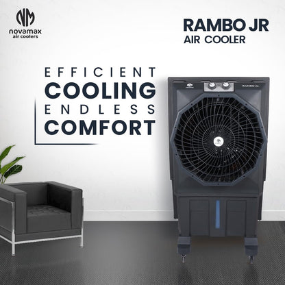 Novamax Rambo Jr 75L Desert Air Cooler Auto Swing