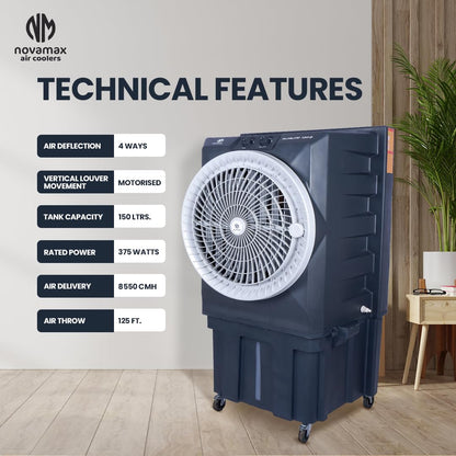 Novamax Rambo Plus 150 L Air Cooler