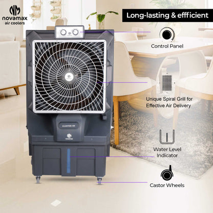 Novamax GLOSTER 100L Air Cooler