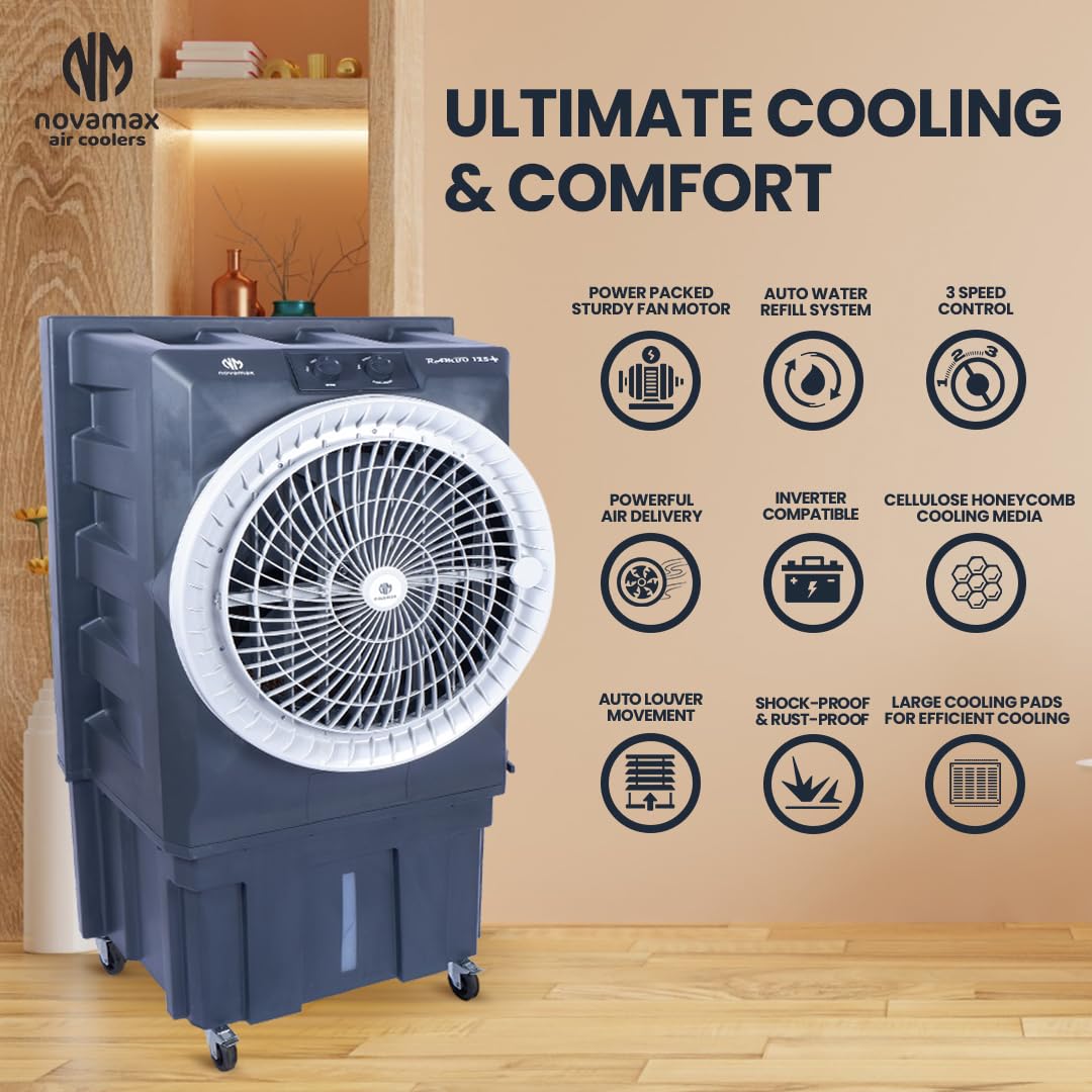 Novamax Rambo Plus 125 L Air Cooler