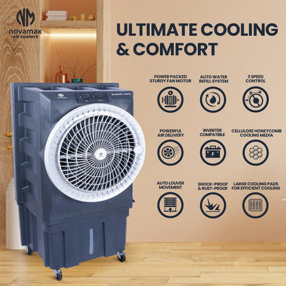 Novamax Rambo Plus 125 L Air Cooler